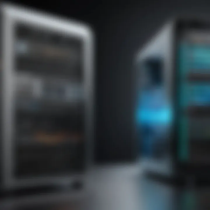 Comparison chart of traditional vs cloud backup solutions