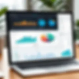 Interface of Tally Finance Software showcasing dashboard features