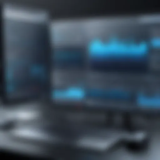 Dynamic interface of a screen recording software showcasing features