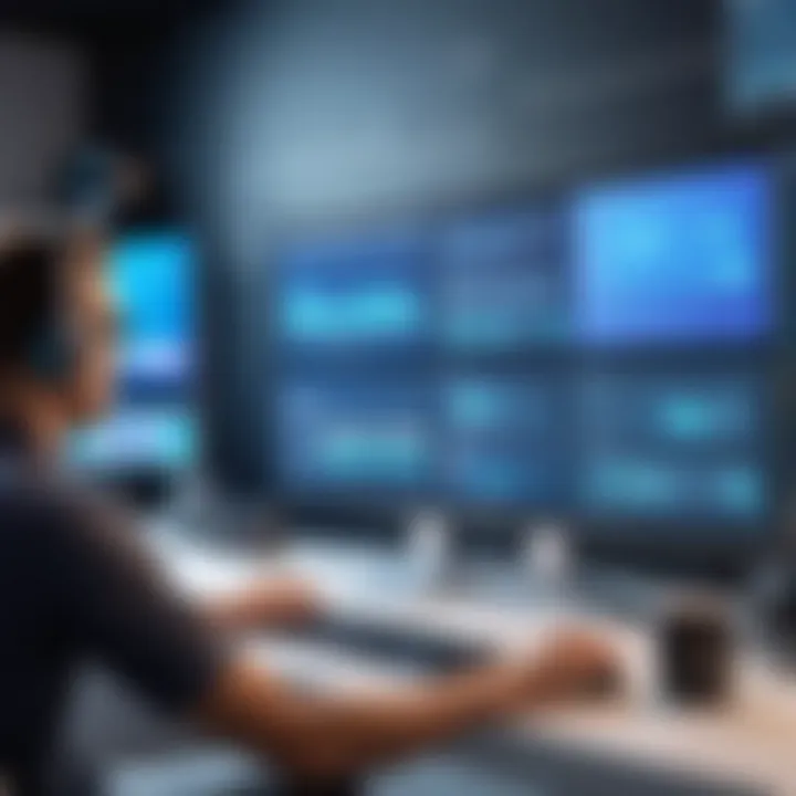 Illustration of various applications for screen video recordings in professional settings