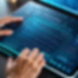 Digital signature technology interface