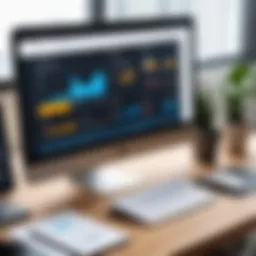 A visually engaging dashboard of a website builder showcasing its user-friendly interface.