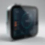 Visual representation of time tracking software interface