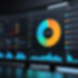 A visual representation of project portfolio management software interface showcasing its dashboard.