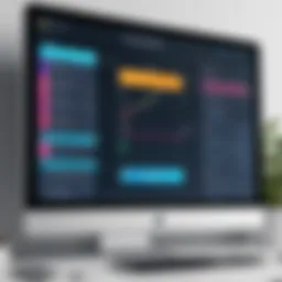 Comprehensive view of trapeze scheduling software interface