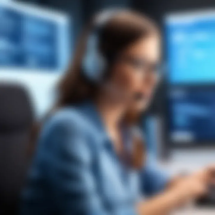 Customer support interaction reflecting user experiences