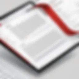 User interface of Adobe Acrobat Sign highlighting document features