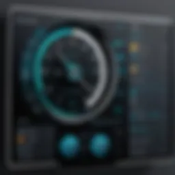 A sleek dashboard showcasing auto dialer functionalities