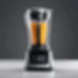 A high-performance blender showcasing its sleek design and powerful capabilities.