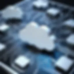 Conceptual illustration of cloud security mechanisms