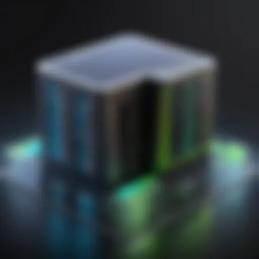 A visual representation of Cohesity's data management architecture