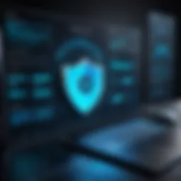 Visual representation of data security