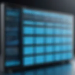 Visual representation of enterprise application inventory