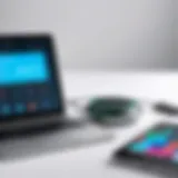 Visual representation of audio conferencing tools