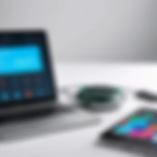 Visual representation of audio conferencing tools