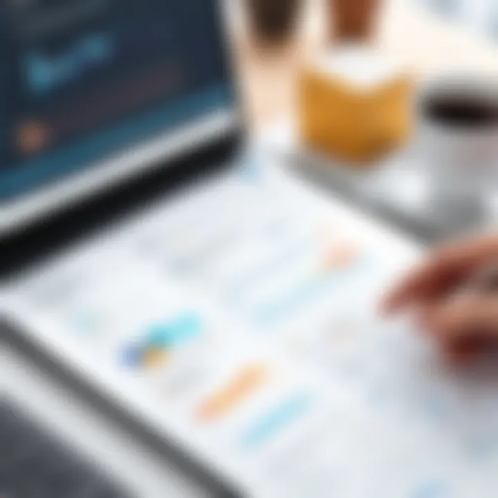 Visual depiction of user engagement metrics in LMS