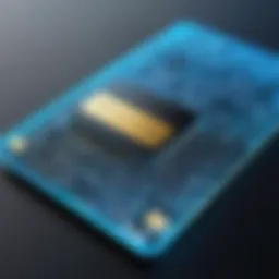 Visual representation of mesh virtual card technology