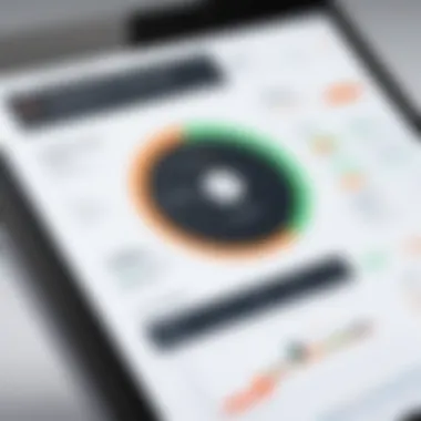 Visual representation of revenue data accuracy