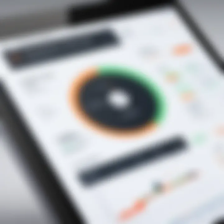 Visual representation of revenue data accuracy