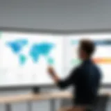 Webex Event Center interface showcasing features