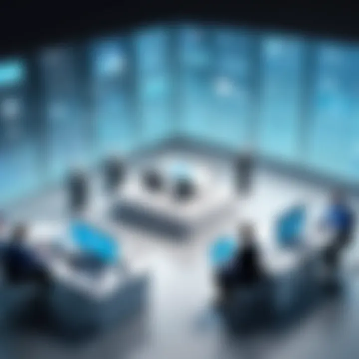 Visual representation of collaboration within workstream applications