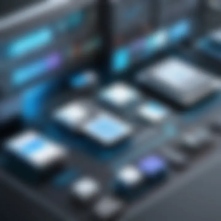 Visual representation of Unisys integration capabilities across industries