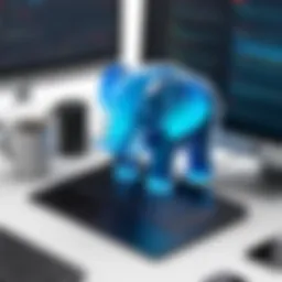 Unity development environment showcasing PostgreSQL integration
