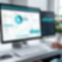 Uprise EMR user interface showcasing its intuitive design