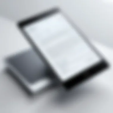 E-Signature Application Interface Illustration of an e-signature application interface