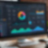 Interface showcasing Vantage Point Accounting Software dashboard