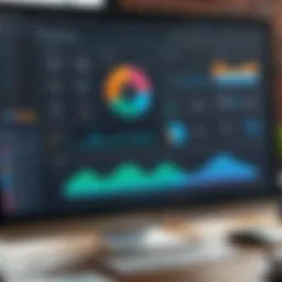 Interface showcasing Vantage Point Accounting Software dashboard