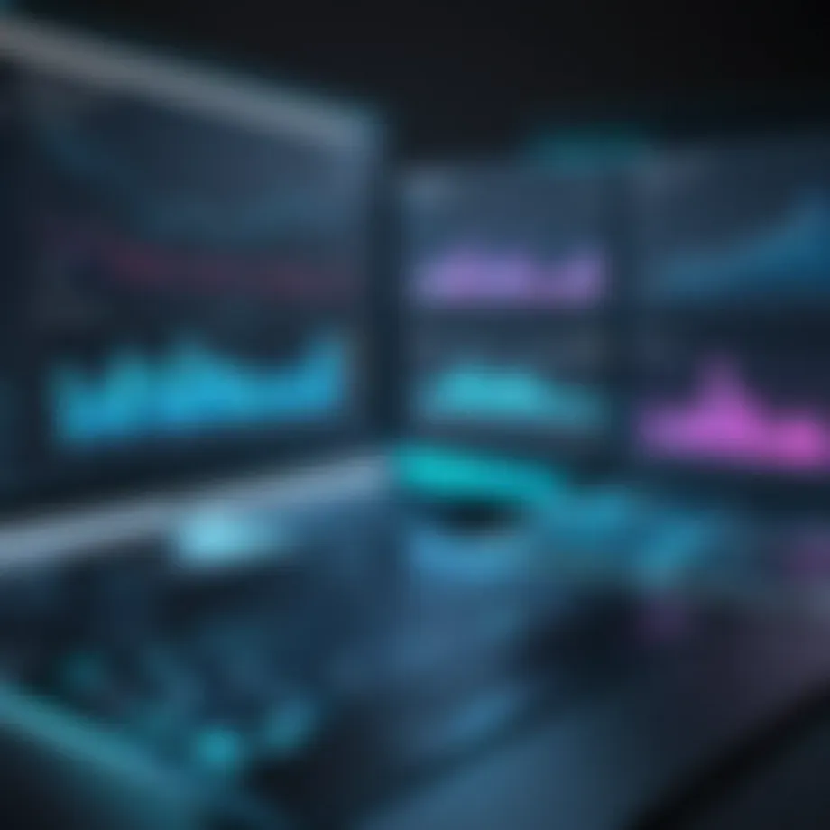 Visual representation of web application performance metrics