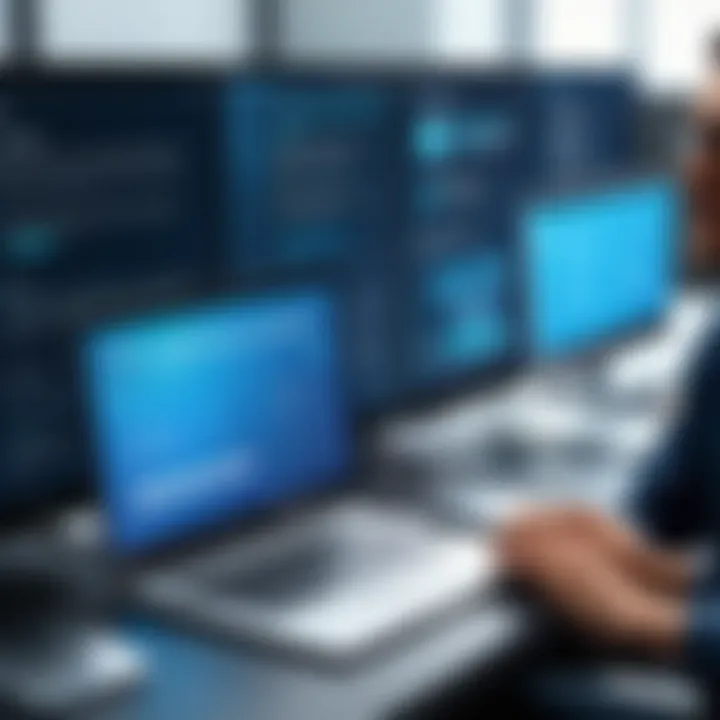 Illustration depicting various website hosting options
