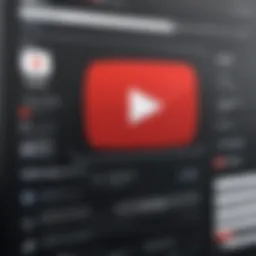 A visual representation of a YouTube file converter interface